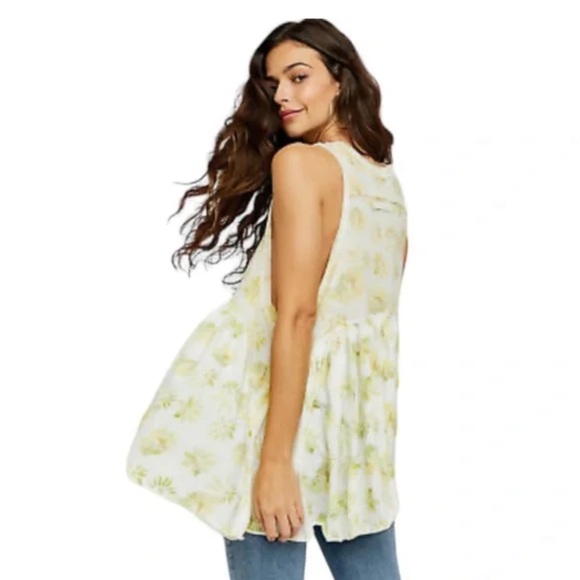 NWT Free People - Madison Tank Tunic Light Combo - Picture 2 of 4